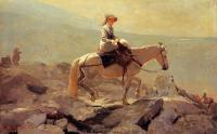 Homer, Winslow - The Bridle Path, White Mountains